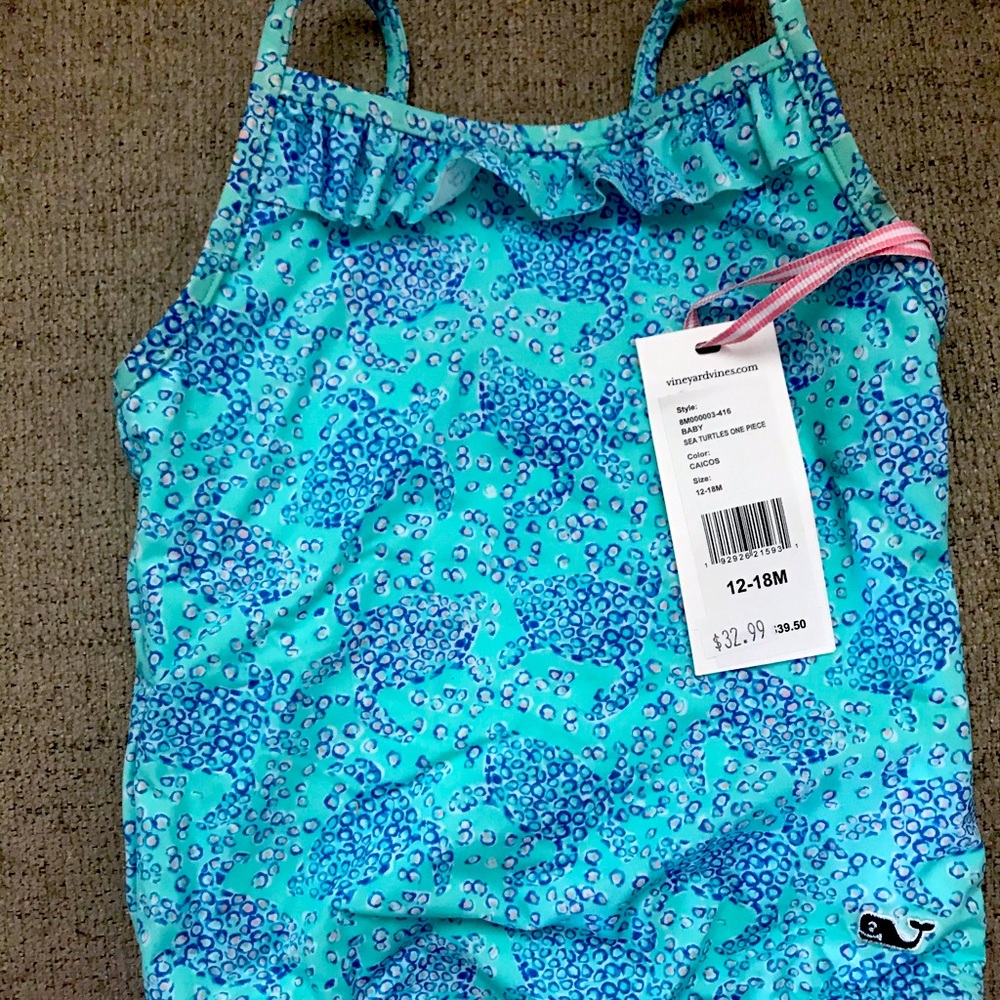 12-18 mo Vineyard vines Bathing suit 1piece